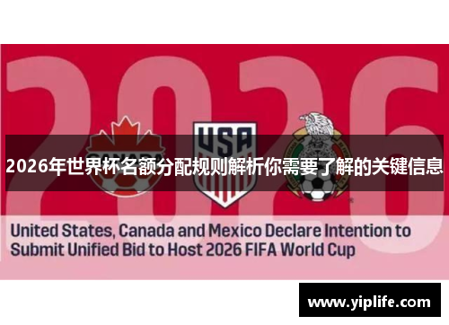 2026年世界杯名额分配规则解析你需要了解的关键信息