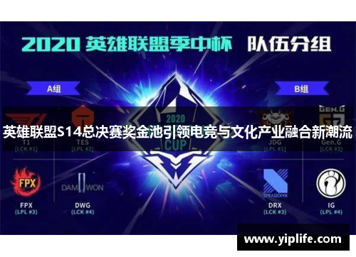 英雄联盟S14总决赛奖金池引领电竞与文化产业融合新潮流